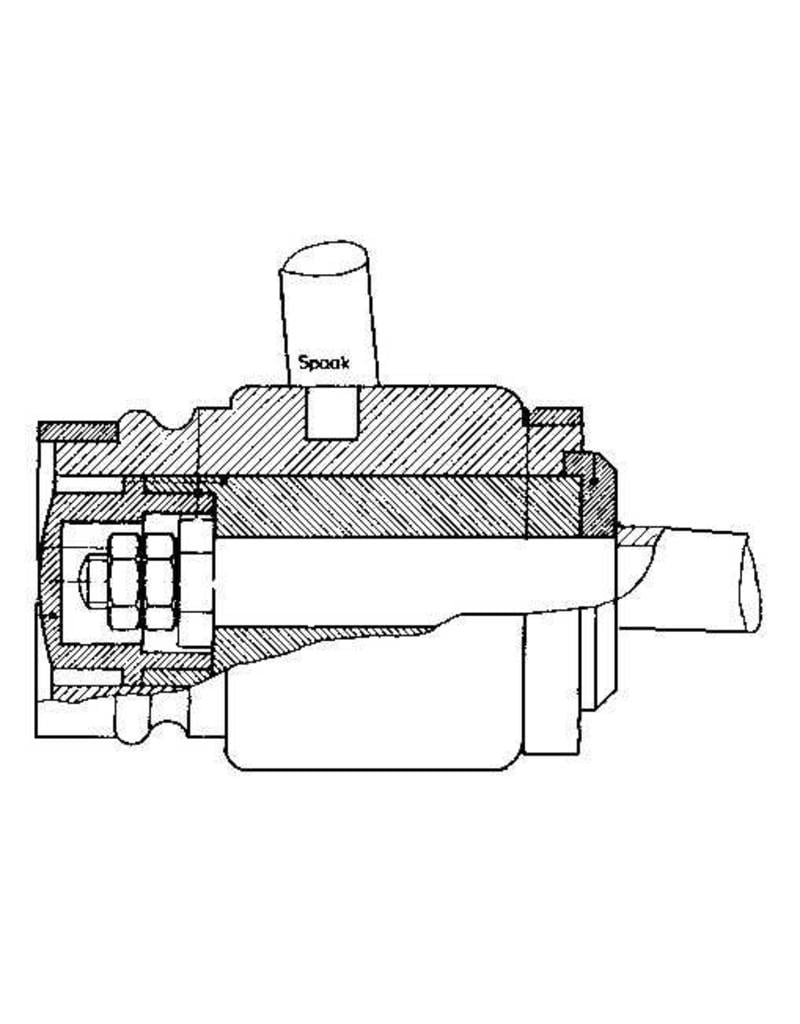 MBT 40.41.020 "Collings patent" wagon axle