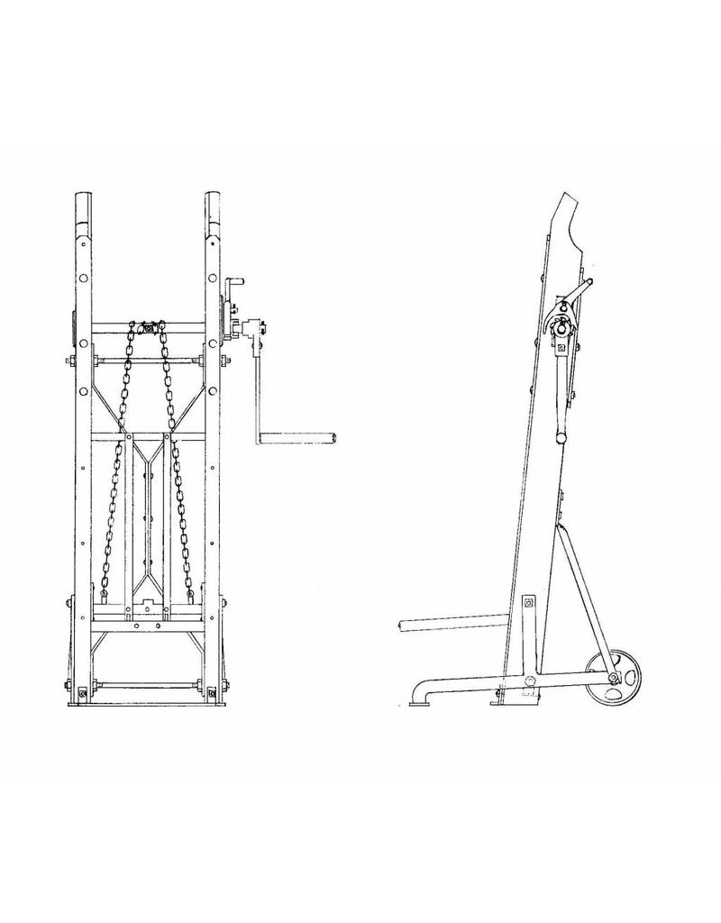 NVM 40.41.041 Zakkenhef van de "Molen van Toet", te Wapserveen