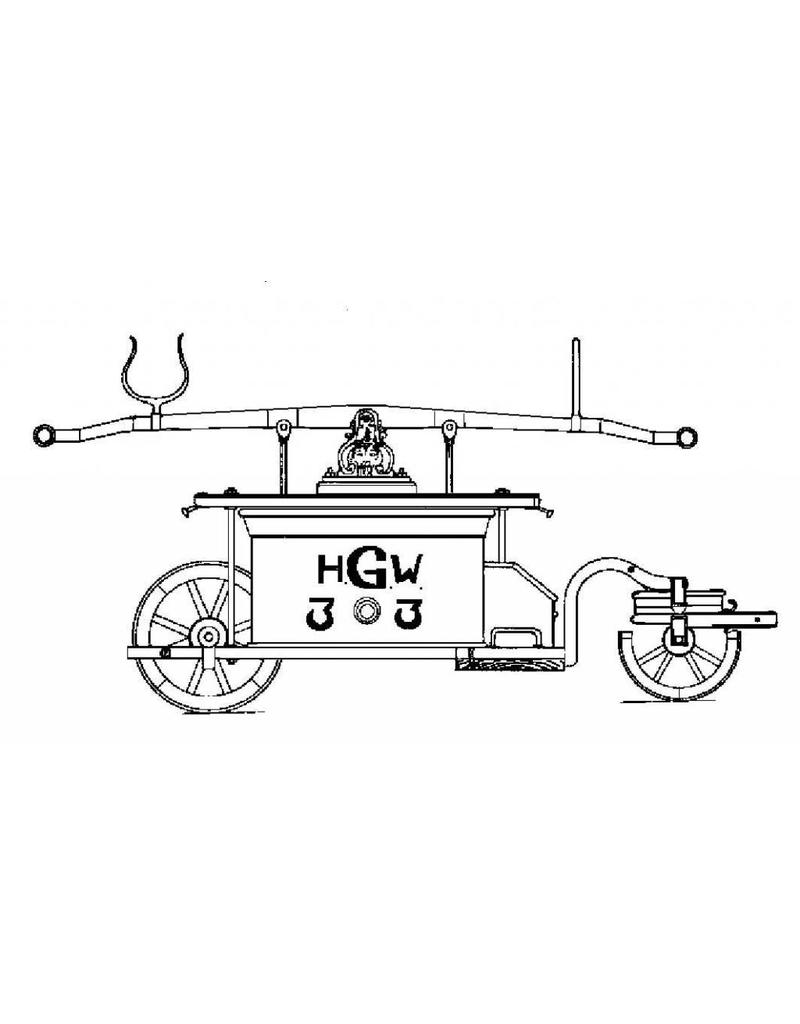 MBT Leidse brandspuit - Bouwtekening Schaal 1 : 8 (40.42.001)