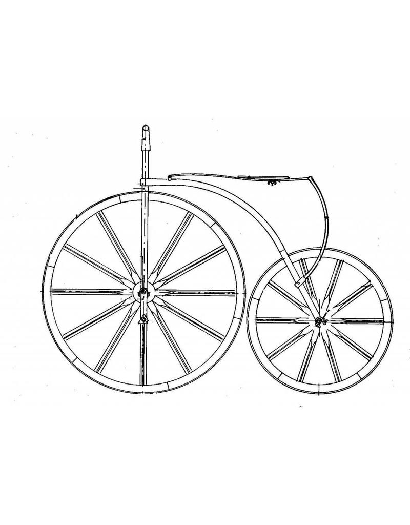MBT Fahrrad ?860 - Bauzeichnung Maßstab 1 : 8 (40.43.002)