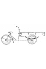 MBT Lastenfahrrad - Bauzeichnung Maßstab 1 : 8 (40.43.003)