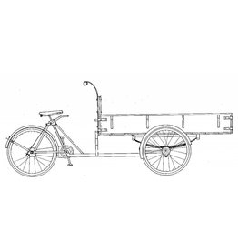 MBT Lastenfahrrad - Bauzeichnung Maßstab 1 : 8 (40.43.003)