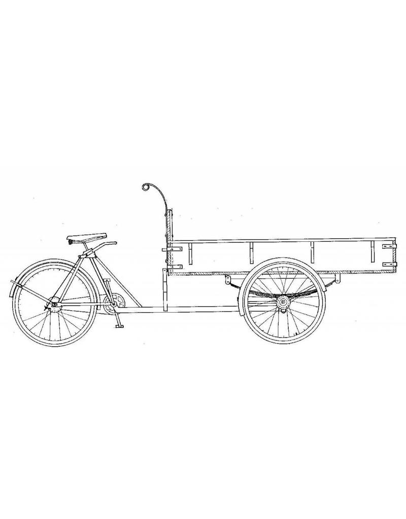 MBT Bakfiets - Bouwtekening Schaal 1 : 8 (40.43.003)