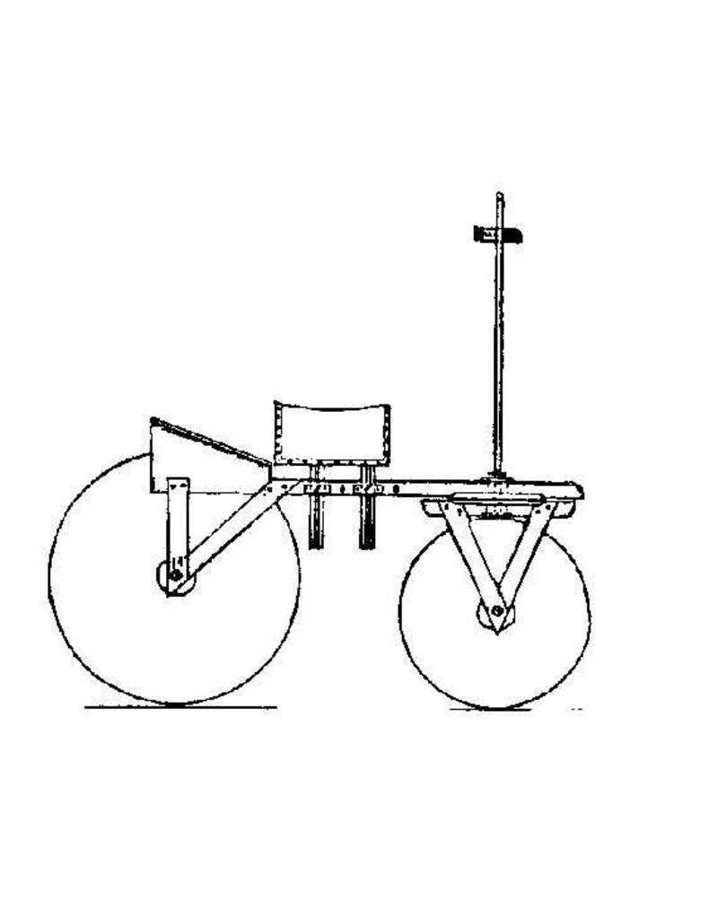 MBT Loopfiets anno 1818 - Bouwtekening Schaal 1 : 8 (40.43.005)