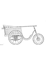 MBT Invalidenwagen/rolstoel - Bouwtekening Schaal 1 : 8 (40.43.007)
