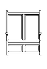 MBT 45.03.001 Bench, "Ingle-nook"