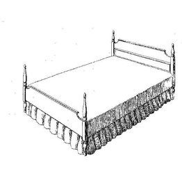 MBT 45.04.001 colonial style bed