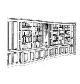 MBT Bibliotheekbetimmering - Bouwtekening Schaal 1 : N/A (45.05.002)