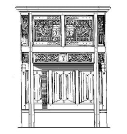 MBT 45.15.002 gotisches Sideboard