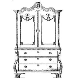 MBT 45.16.001 kabinet (Louis XV-XVI)