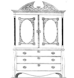 MBT 45.16.005 Groningen arched cabinet