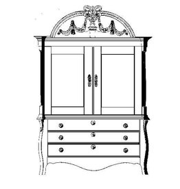 MBT 45.16.007 Groningen bow cabinet