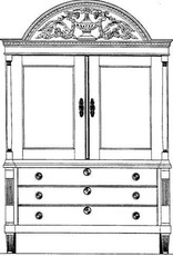 MBT 45.16.009 Groningen arched cabinet