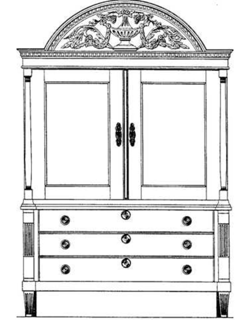 MBT 45.16.009 Groningen arched cabinet