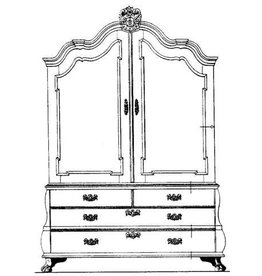 NVM 45.16.010 kabinet (Louis XV)