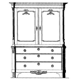 MBT 45.16.011 kabinet (Louis XV)