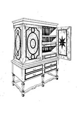 NVM 45.16.014 Queen Anne table cabinet