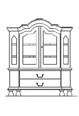 MBT Miniatuur kabinet - Bouwtekening Schaal 1 : N/A (45.16.019)