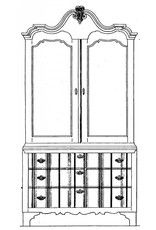 NVM 45.16.021 organ cabinet