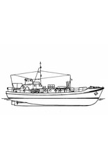 NVM 16.17.002 Motorrettungsboot Stoltera (1953) - Seenotrettungsdienst der DDR