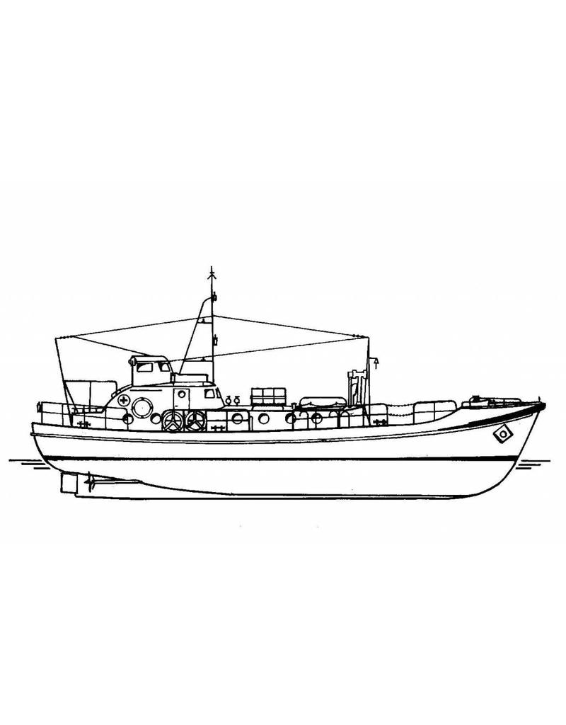 MBT 16.17.002 motor lifeboat Stoltera (1953) - Seenotrettungsdienst der DDR