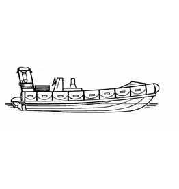 MBT 16.17.003 Motorrettungsboot; halbstarres Schlauchboot