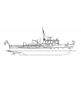 NVM 16.18.014 Patrouillenboot ms RP-3 (19 ..) - Landespolizeikorps Enkhuizen / IJmuiden