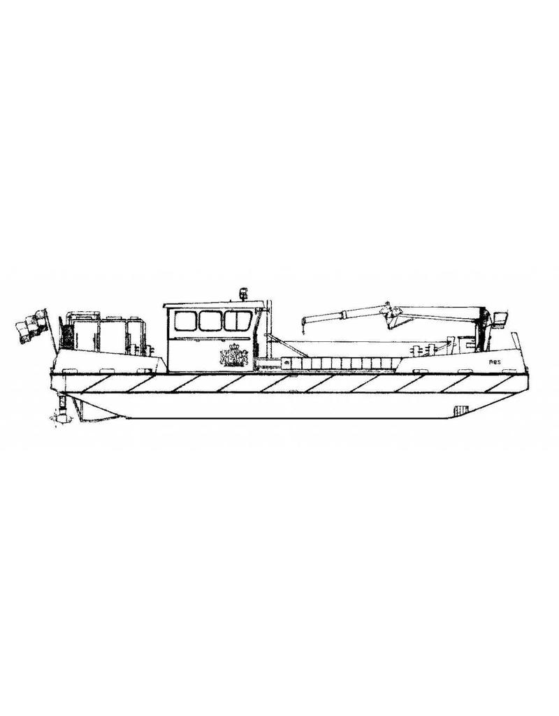 MBT 16.18.028 steel motor pontoon ms Nes (1979) - RWS