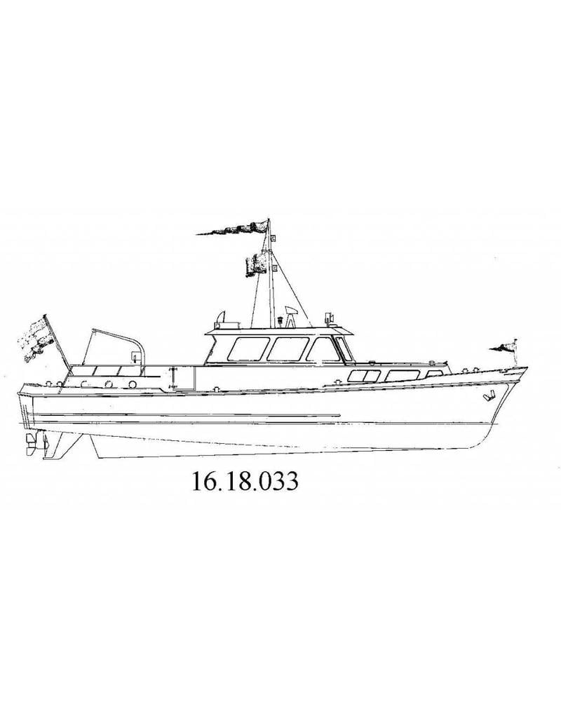 MBT 16.18.033 patrouilleboot RWS 13 (19.. ) - RWS