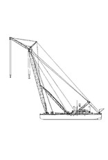 MBT 16.19.001 floating crane "Kolossus" (1965) - Tak's Salvage Co.