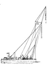 MBT 16.19.008 drijvende bok "Antilope" (1976) - 60 ton