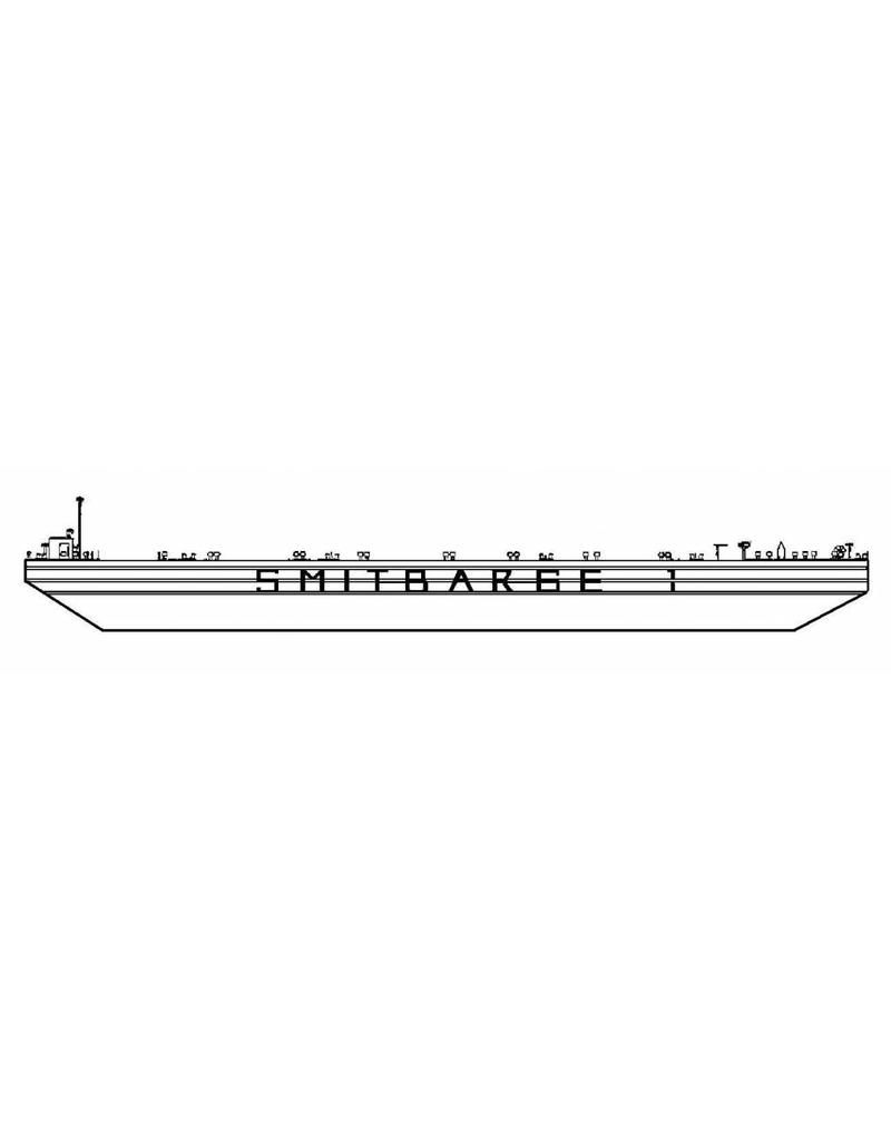 MBT 16.19.011 zeegaande ponton Smit Barge 1 (1986) - Smit Int.