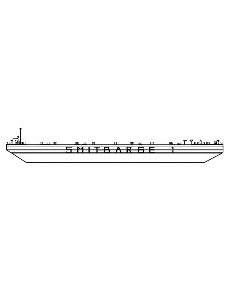 NVM 16.19.011 Seeschiff Binnenschiff Smit Barge 1 (1986) - Smit Int.