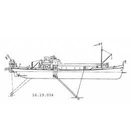 NVM 16.19.034 ms Hopperbagger "Vlaanderen 1" (1951) - Schwimmbagger Decloedt - DEME