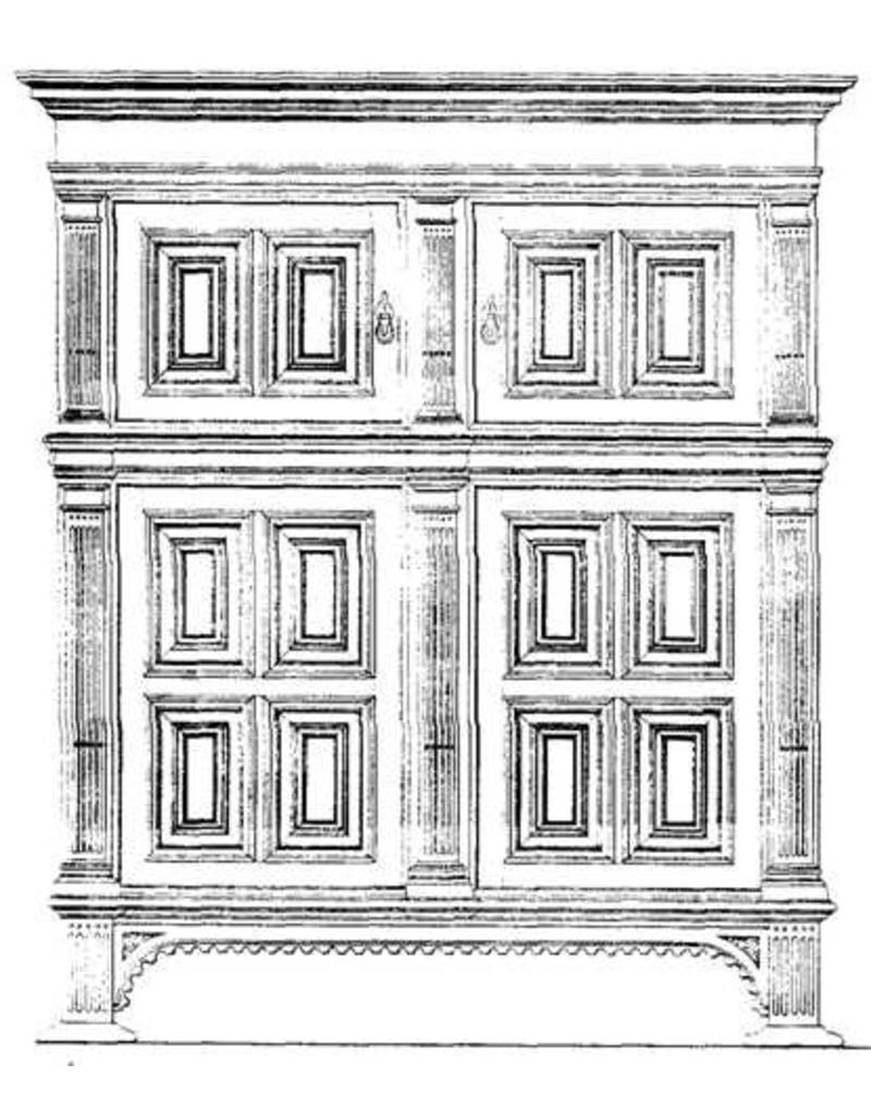 NVM 45.17.011 niederländischen Renaissance Schrank