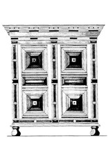 MBT Holländischer Barockschrank - Bauzeichnung Maßstab 1 : N/A (45.17.013)