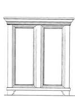 MBT 45.17.016 Zweitüriger Schrank