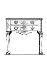 NVM 45.18.006 Chippendale commode