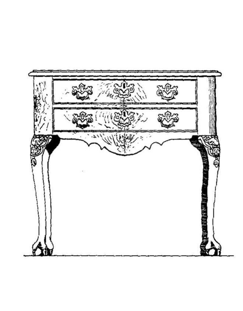 NVM 45.18.006 Chippendale commode