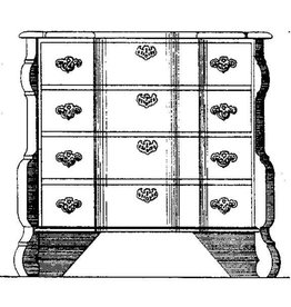 MBT 45.18.011 chest of drawers, Dutch Baroque