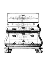 MBT Louis XV-XVI secretaire - Bouwtekening Schaal 1 : N/A (45.19.002)