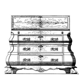 NVM 45.19.004 Louis XV secretaire