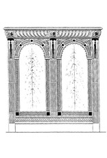MBT Holländischer Renaissance-Bogenschrank - Bauzeichnung Maßstab 1 : N/A (45.20.004)