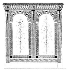 NVM 45.20.004 niederländischen Renaissance Zählerschrank