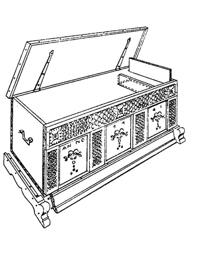 NVM 45.24.001 North German coffin