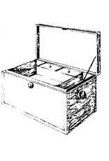 MBT Louis XV kistje - Bouwtekening Schaal 1 : N/A (45.24.002)