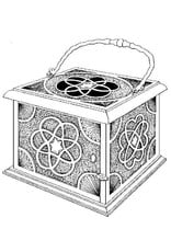 MBT Frisian church foot-stove, 18th century - Construction drawing Scale 1 : N/A (45.26.015)