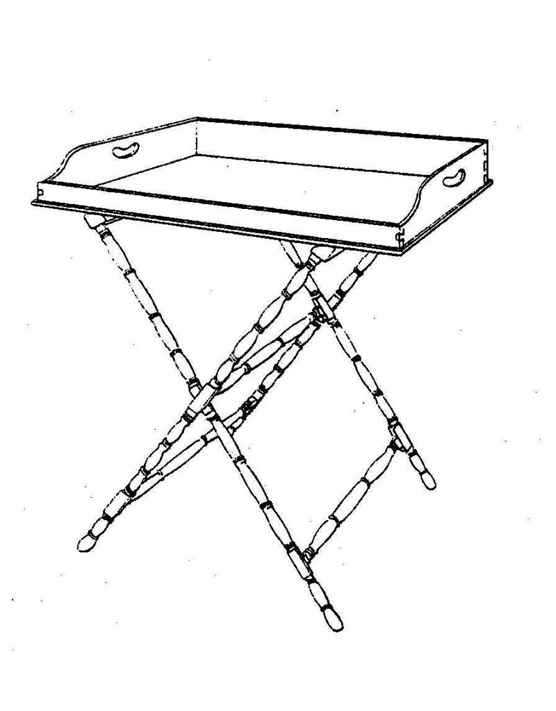 MBT Butler's Tablett - Bauzeichnung Maßstab 1 : N/A (45.26.016)