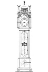 NVM 45.28.001 Dutch grandfather clock
