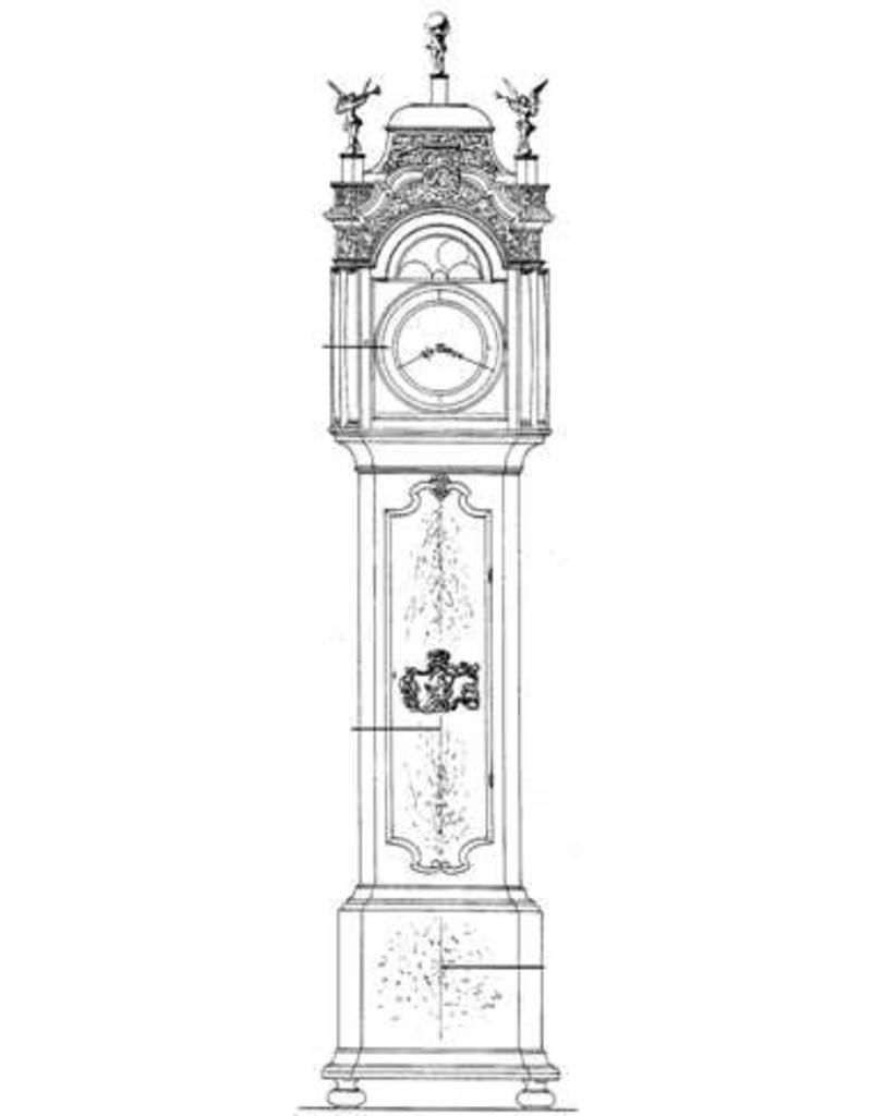 NVM 45.28.001 Dutch grandfather clock